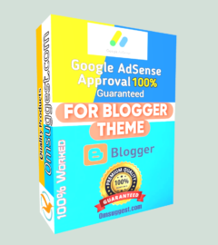 Google Adsense Approval Theme for Blogger