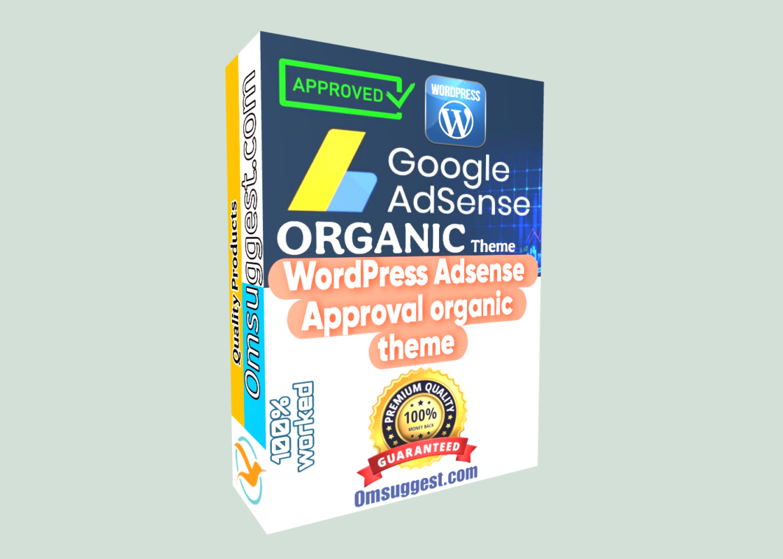 Wordpress Adsense Approval Organic Theme